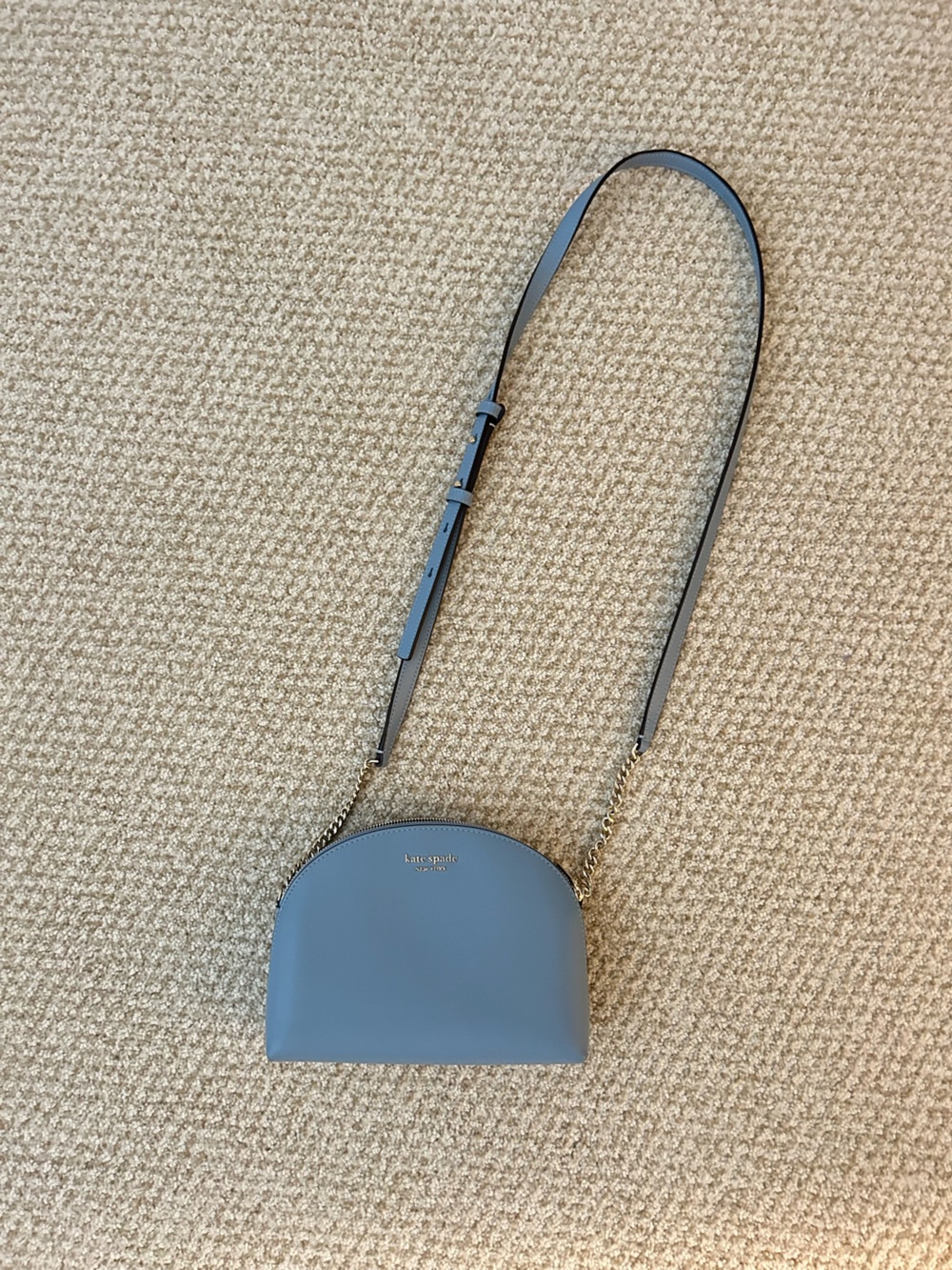 kate spade Round Blue Crossbody blue